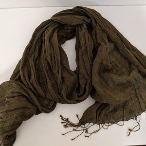 (162) Lurex Stripe Scarf